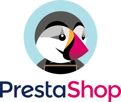 PrestaShop one-click install logo — HubforHost cloud hosting